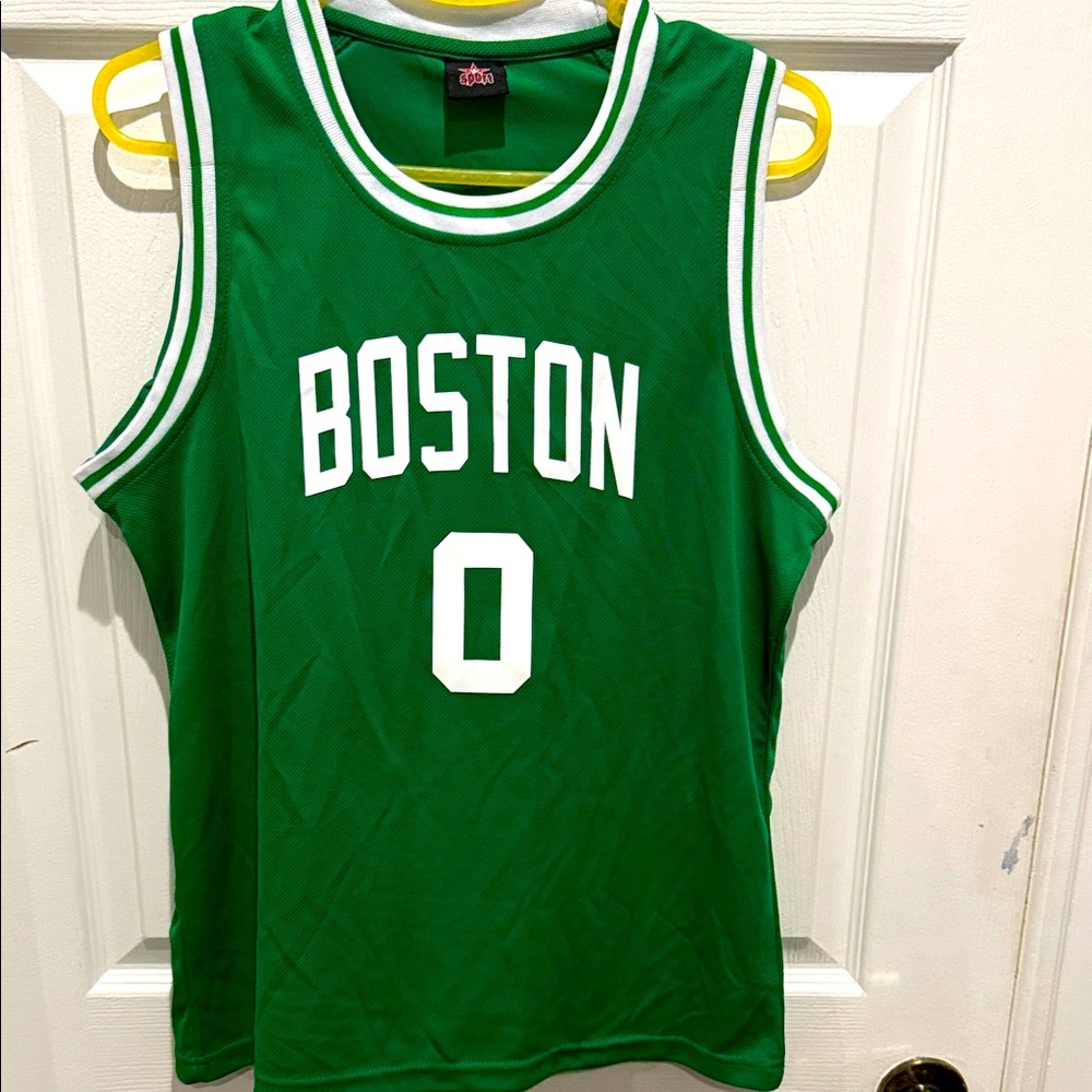 Sport Boston Green Basketball Jersey